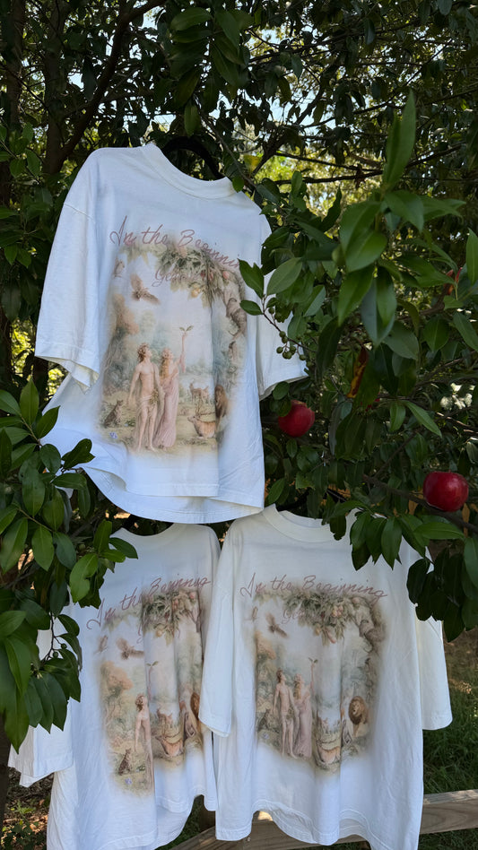 the beginning tee